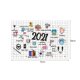 thumbnail image 1 of Rompecabezas Grueso De 1000 Piezas Rompecabezas 2020, Rompecabezas Para Conmemorar Este Año 2020 Pandemia, Rompecabezas Divertido Y De Recuerdo Para Adultos Niños Juguetes Regalos Eigraketly FN002997-00, 1 of 6