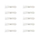 thumbnail image 1 of Sonducket 10 Uds. De señuelos de calamar para pescar, cebo de pulpo suave, aparejos de tentáculos de colores vivos y luminosos, anzuelos, simulación de Pescar Tubo de color Lucency Sonducket OD030316-02, 1 of 6