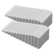 thumbnail image 4 of GOOHOCHY 2 topes de puerta de silicona resistentes para la parte inferior de la puerta., 4 of 8