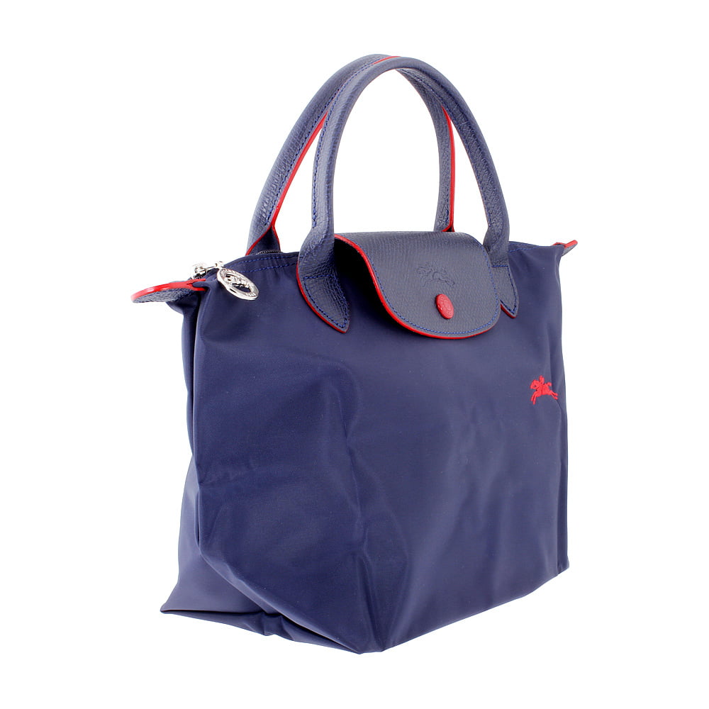 Longchamp Ladies Le Pliage Club Top Handle Bag S in Navy L1621619556  3597921568551 - Handbags - Jomashop