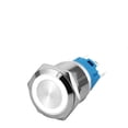 thumbnail image 1 of 16mm metal button switch ring light with light waterproof light LED self-locking reset button 1NO1NC, 1 of 5