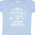 thumbnail image 4 of Inktastic Mommy and Daddy Little Valentine Boys or Girls Baby Bodysuit, 4 of 5