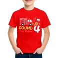 thumbnail image 3 of WOYY Toddler Boys Graphic T Shirt Short Sleeves Crew Neck T-Shirt, Sizes 3-13, 3 of 3