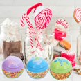 thumbnail image 2 of Mini Snack Containers with Lid 3 Pack, Plastic Food Storage Set, Decorative Candy Box Party Favor Gift Stocking Stuffer 3.7x3.3 inch w/ Snoep in Beperkte Oplage, 2 of 7