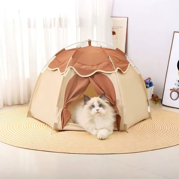 Versatile Four-Season Cat and Dog Tent, Easy to Assemble and Disassemble