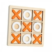 Rushawy 3xTic TAC Toe Board Game Chess Board Game for Indoor Outdoor Holiday Gifts