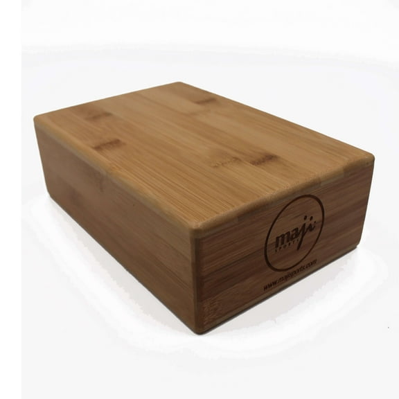Carbonized Bamboo Yoga Block