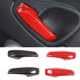 thumbnail image 1 of 4 piezas, para cargador 2011-2020 manijas de puerta interior cubierta embellecedora fibra de carbono ABS, 1 of 4