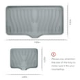 thumbnail image 5 of EGWON Kitchen Sink Tray,Self Drain Bathroom Soap Tray Silicone Sponge Holder for Kitchen Sink, 5 of 7