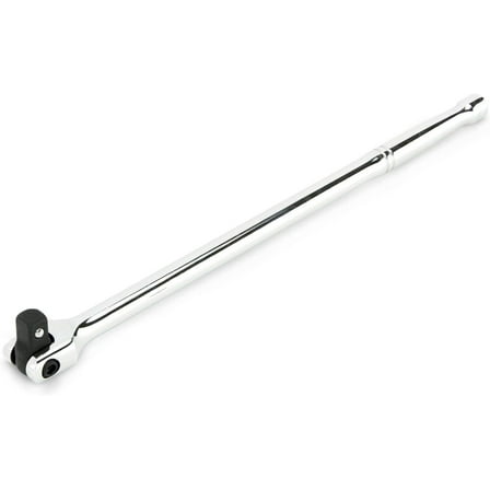 Neiko 00200A 1/2" Drive Extension Breaker Bar | 15" Length | Rotating Flex Head | CR-V Steel