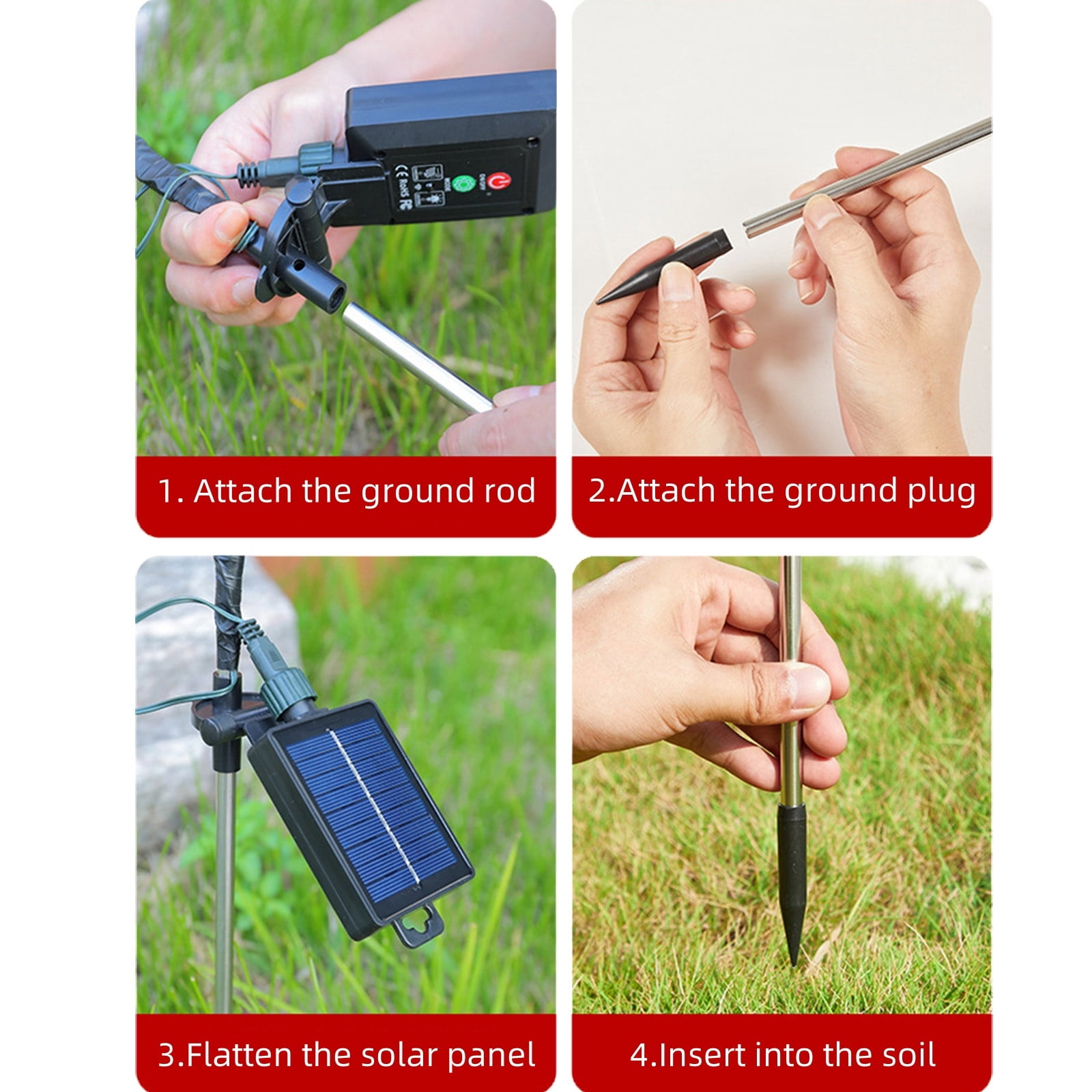 Solar Garden Lights - Solar Butterfly Lights Outdoor Decorations Multi-Color Changing LED Waterproof Stake Lights For Garden Yard Pathway Patio & Lawn Gifts for Mother's Day Mom Women