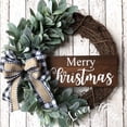 thumbnail image 4 of 2 Rolls 12 Yards Buffalo Plaid Ribbons Burlap Wired Edge Plaid Ribbons 1.5 Inch Wide Check Gingham Fabric Craft Ribbon for Gift Wrapping DIY Bows Decoration Home Party Decor, 4 of 4