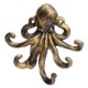 thumbnail image 1 of EeaseMX Gancho de almacenamiento con forma de pulpo, gancho para llaves, gancho de pared para colgar en el dormitorio (dorado), 1 of 8
