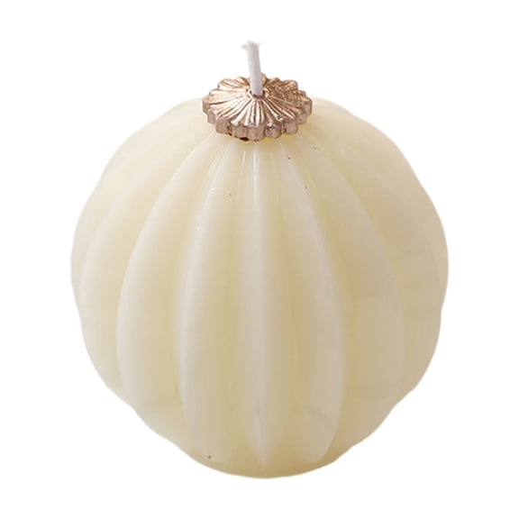 FeiFu Christmas Ball Candle Festive Candle for Christmas Decor Round Ball Shape for Tabletop,Mantel or Christmas Tree Surround Decor