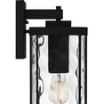 thumbnail image 2 of Quoizel Balchier 1-Light Matte Black Outdoor Wall Lantern, 2 of 9
