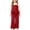 Wine, variant on LvhaoGJOB Little Kids Girls Top and Pants Outfit Set, Khaki - ruffled neckline, peplum waist ruffle