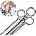 thumbnail image 4 of Marinade Syringe 60ml 304 Stainless Steel Sauce Injector Food Injector Kitchen Utensil with 3 Needles for Marinating Cooking Grilling Roasting Meat Ba, 4 of 4