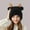 Black, variant on Winter Outdoor Warm Hat with Thick Earmuffs for Daily Leisure and Winter Comfort in Harsh Conditions