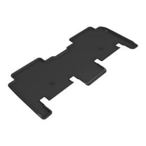 3D MAXpider Kagu Floor Mat (Black) Compatible with KIA EV9 6 SEAT 2024-2025 - Second Row