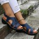 thumbnail image 5 of WILLBEST Sandalias Cómodas De Verano De Talla Grande Para Mujer Con Costuras, Suelas Gruesas Y Huecas., 5 of 8