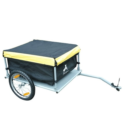 Anself Large Bicycle Bike Cargo Trailer Luggage Storage Cart