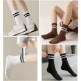 thumbnail image 6 of JIANFANG 5 Pack Women Thick Soft Warm Fuzzy Socks Winter Wool Fluffy Cozy Casual Home Sleep Socks with Gifts, 6 of 7