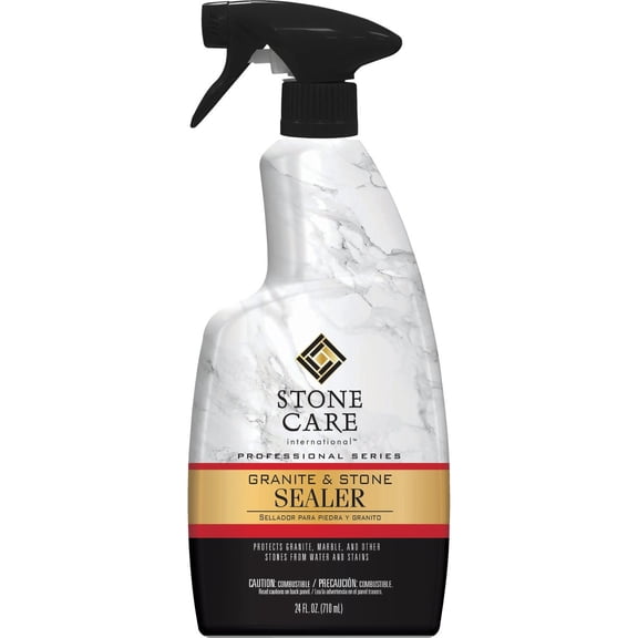 Stone Care International Granite and Stone Sealer - Flexible Industrial Sealant - 24 Ounce