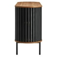 thumbnail image 3 of Modway Fortitude 59" Oval Wood Sideboard with 6 Storage Spaces in Walnut/Black, 3 of 10