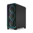 thumbnail image 5 of Fractal Design Meshify 3 Ambience Pro Black RGB Light Tint Tempered Glass E-ATX Mid Tower Computer Case, 5 of 9