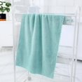 thumbnail image 1 of Corals Velvet Towel Solid Color Water Absorbent Face Towels for Spa Clean Bath Towel(Yellow), 1 of 2