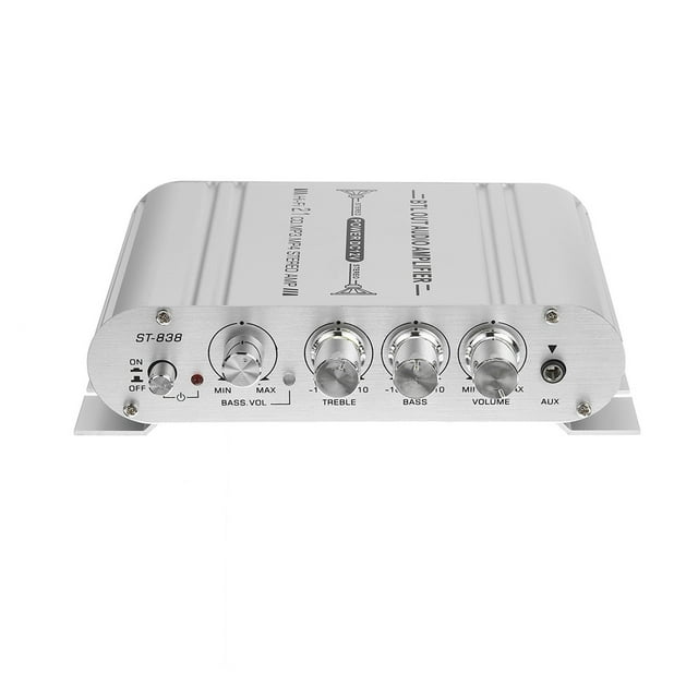 Mini Digital Buthtooth Car Power Amplifier Class D Subwoofer 2.1CH 40W 2x20W Hi-Fi MP4 Stereo Booster DVD Home BASS Player ,Scalable Fun