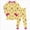 B53-Yellow, variant on Girls Pajamas Kids Pjs Set Soft Cozy Long Sleeve Top and Pants Stretchy Girls' Sleepwear,holiday 6-12 Months 12-24 Months 2t 3t 4t 5t 6t 7t 8t 9t Children(Yellow,3-4 Years)