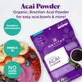 thumbnail image 3 of Navitas Organics Organic Acai Powder, 4 oz (113 g), 3 of 8