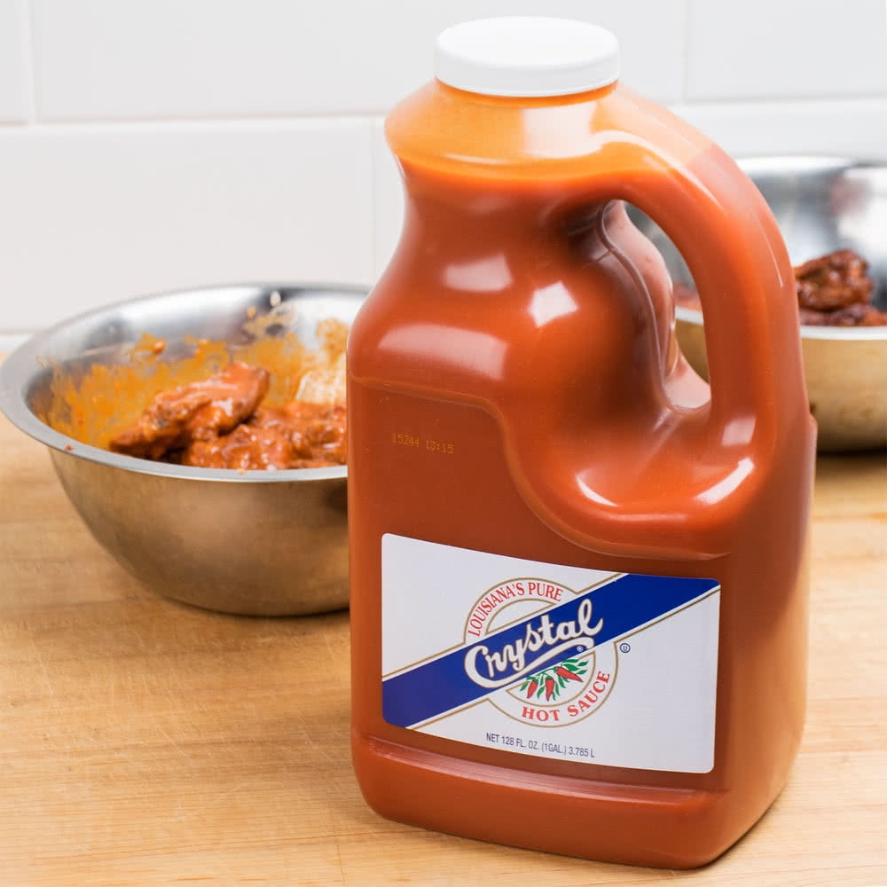Crystal  Louisana Pure Hot Sauce, 1 Gallon