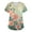 Mint Green#A1, variant on Scrubs Women Stretchy 2024 V Neck Short Sleeve Nursing Uniforms Workwear Pockets Floral Plus Size Scrubs Top for Women Summer Maternity T Shirts Casual White M