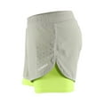 thumbnail image 4 of Shorts deportivos Shorts para correr 2 en 1 para mujer Secado rápido Ejercicio de entrenamiento activo transpirable Pantalones cortos para trotar con forro más largo, 4 of 7