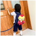 thumbnail image 4 of Mochila para niños pequeños de dibujos animados de Marvel de Disney, mochilas escolares impermeables SpidSuffolk para guardería, mochilas para bebés, seguridad SFP para niños, 4 of 4