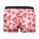 thumbnail image 4 of WILLBEST Pantalones Cortos Cargo para Hombre, Ropa Interior Estampada para El Día de San Valentín para Hombre, Pantalones Cortos Rojos Especiales con Rosas, Cintura Media, 4 of 4