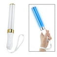 thumbnail image 4 of Yunhgft LED Glow Light Sticks Strobe Baton Glow Stick with 15 Multicolor Battery Powered Golden, 4 of 6