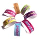 thumbnail image 4 of Pulseras de papel personalizadas para fiestas navideñas, pulseras Tyvek para niños de color dorado fresco, pulsera para eventos con impresión láser, 4 of 4