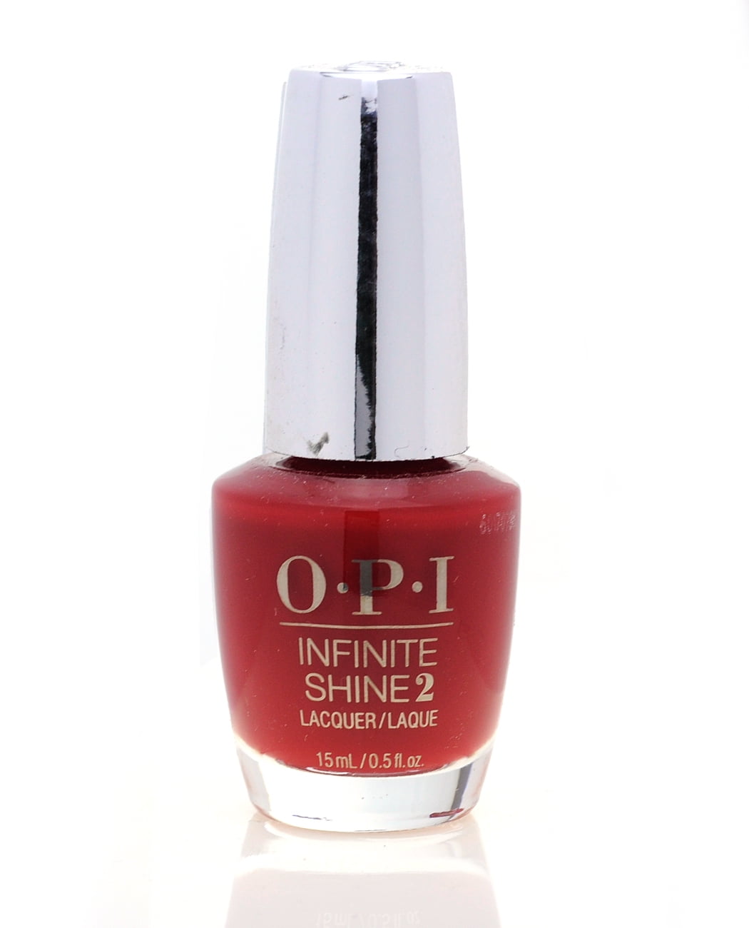 OPI Infinite Shine Nail Lacquer, Relentless Ruby IS L10 0.5 Fluid Ounce ...