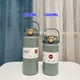 thumbnail image 1 of Botella Térmica de Acero Inoxidable de 1L/1.2L Gran Capacidad con Paja para Bebidas Frías o Calientes, Termo para Gimnasio, 1 of 6