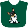 thumbnail image 3 of Inktastic Tri Color Corgi Boys or Girls Baby Bib, 3 of 4
