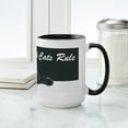 thumbnail image 4 of CafePress - Black Cats Rule 2 Large Mug - 15 oz Ceramic Large White Nolvety Mug, 4 of 4