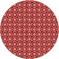 thumbnail image 1 of Ahgly Company Tapis d'Intérieur Lavables en Machine, Ronds, Rouges Transitionnels, 4' Ronds, 1 of 7