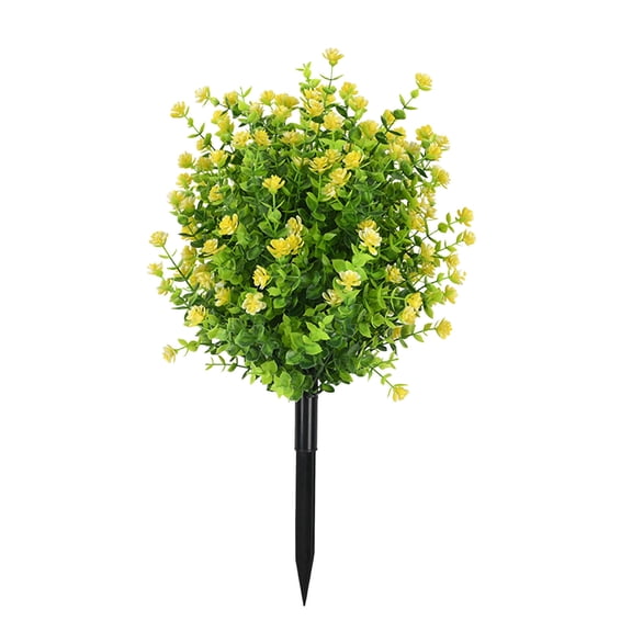 TACILIP Outdoor Decor, 1PC 20 In Realistic Artificial Ground Insert Tree Outdoor Garden Decoration For Festive Everyday Settings Ideal Decoration For Outdoor Gardens, Home Gifts