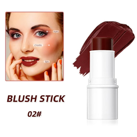 Blush Stick, Shimmer Gift Brightening Skin Glitter Makeup Sticks, Blusher Stick, para cara Mujer Esposa Navidad  Valentín Yinane palitos de rubor