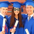 thumbnail image 2 of USHOBE 6Pcs Graduation Party Photo Booth Props Round Paper Glasses for School Celebrations, 2 of 8