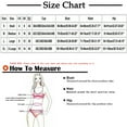 thumbnail image 7 of QLEICOM Women's Swimsuits High Waisted Tummy Control Swimwear Sexy Fashion Bikini Solid One-piece Print Swimsuit Swimwear Beachwear Set Women Bikinis Swimming Bathing Suits Green M, 7 of 7