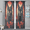 Multicolor 3, variant on CURLYOOT Black Cat Red Flower Sheer Curtains 84 Inches Long, 2 Panels Set, Rod Pocket Semi Sheer Light Filtering Window Drapes for Bedroom, Living Room, 52 x 84 Inch